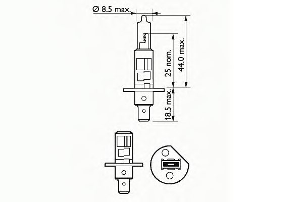 SCT Germany 202631 Bulb, headlight